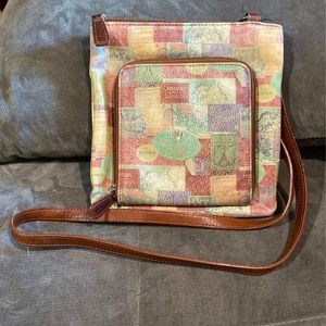 Vintage Fossil Crossbody Handbag Purse